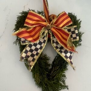 McKenzie Childs Heart Wreath Ornament